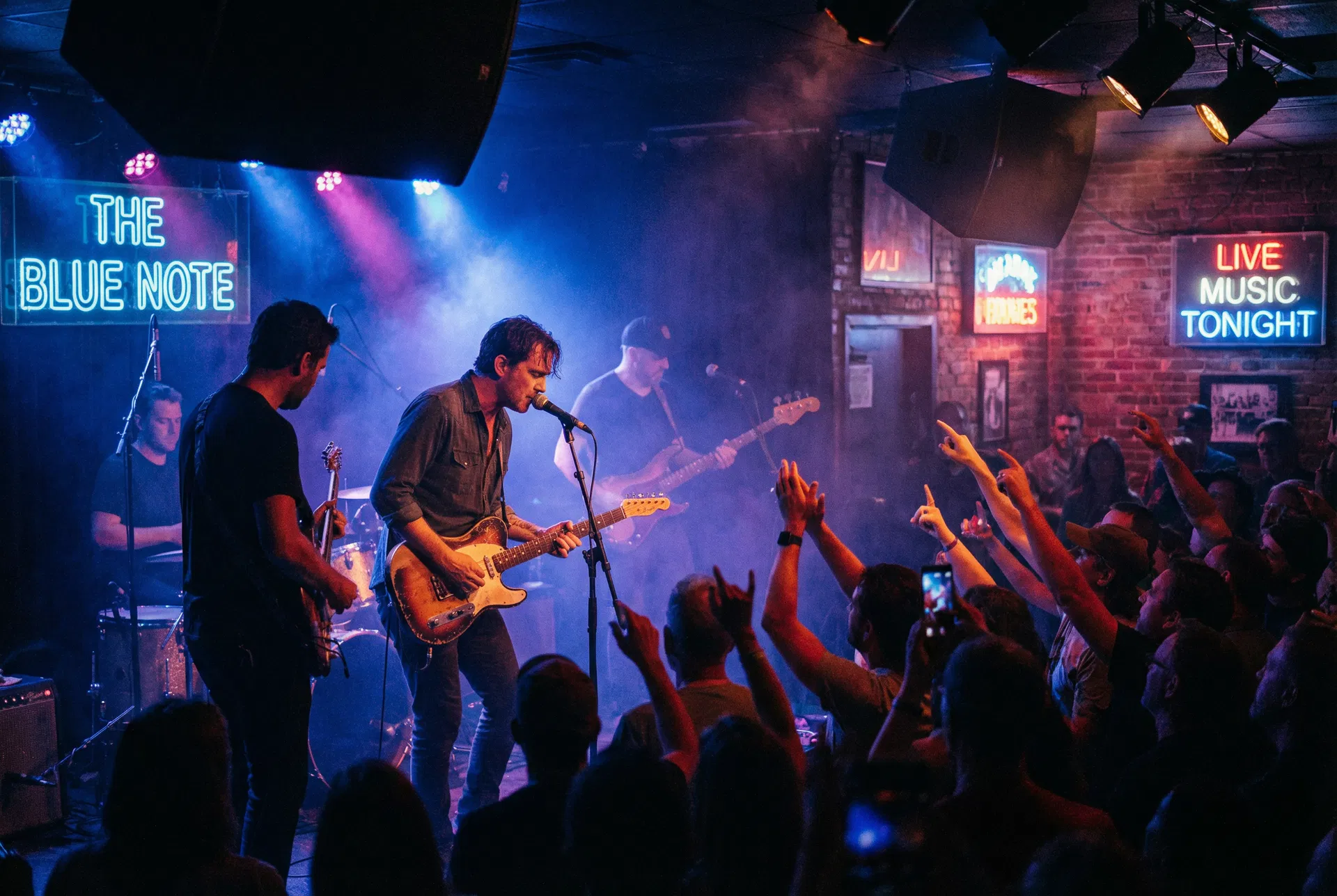 Live performance at Café Hendrix